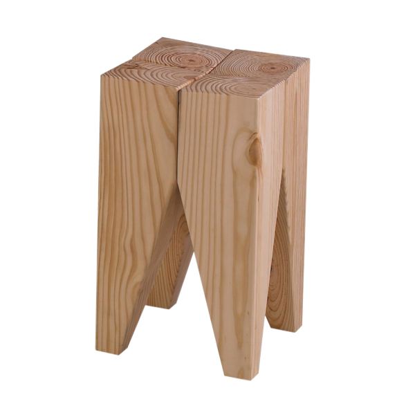 北歐風 原木牙椅